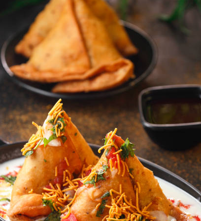 Spicy Samosa Chaat