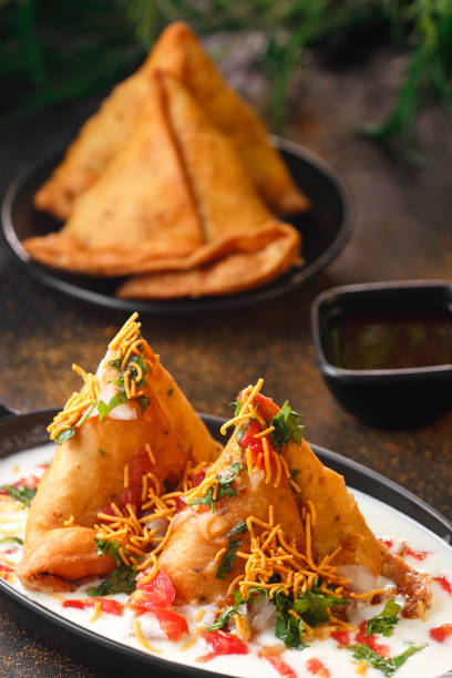 Spicy Samosa Chaat
